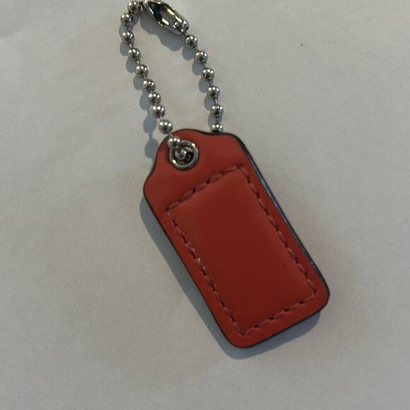 COACH Pink Patent Leather Keychain - Picture 3 of 3
